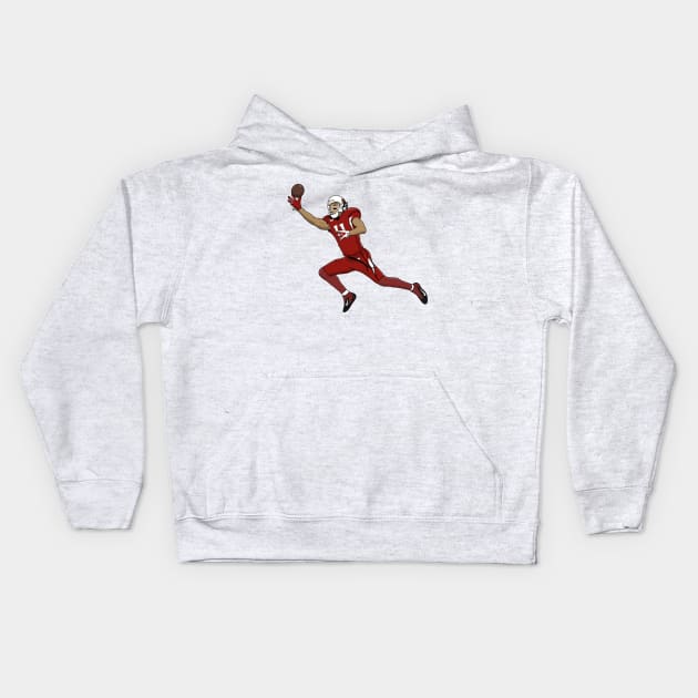 fitz the goat Kids Hoodie by rsclvisual